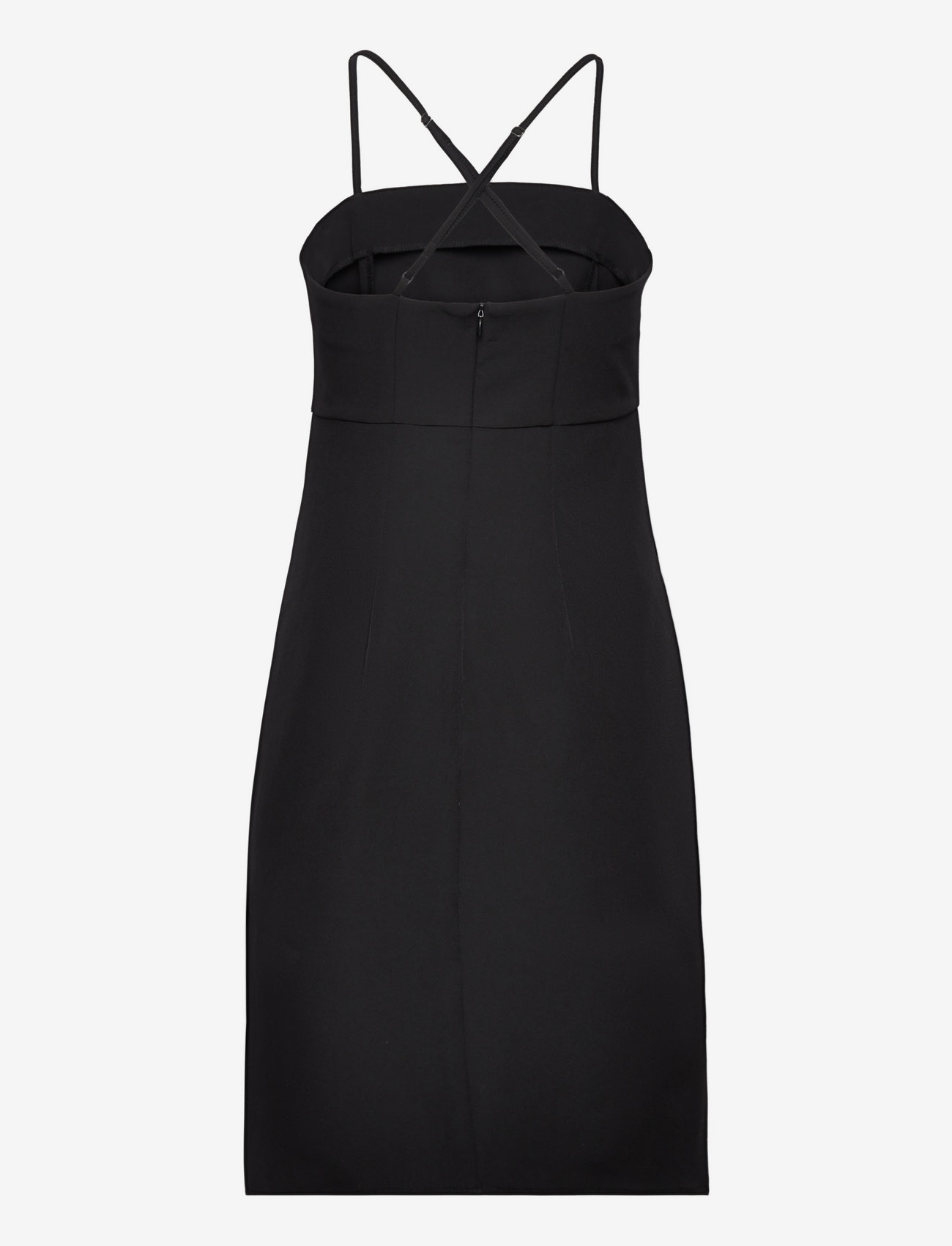 ONLY - ONLABBA STRAP SLIM SLIT DRESS CC TLR - feestelijke kleding voor outlet-prijzen - black - 1