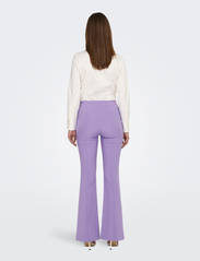 ONLY - ONLASTRID LIFE HW FLARE PIN PANT CC TLR - women - paisley purple - 3