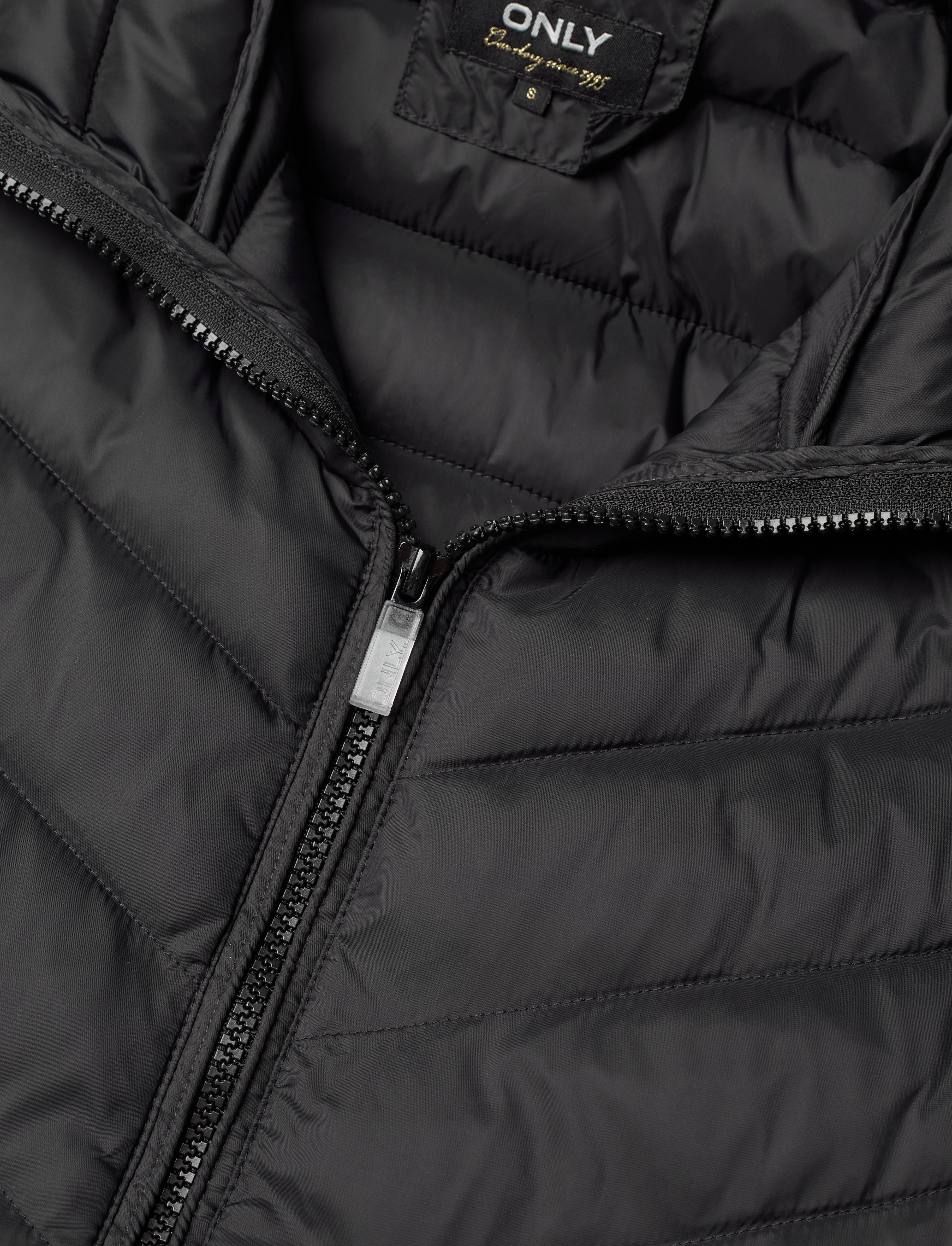 ONLY - ONLNINA QUILTED COAT OTW - dunjakker - black - 2