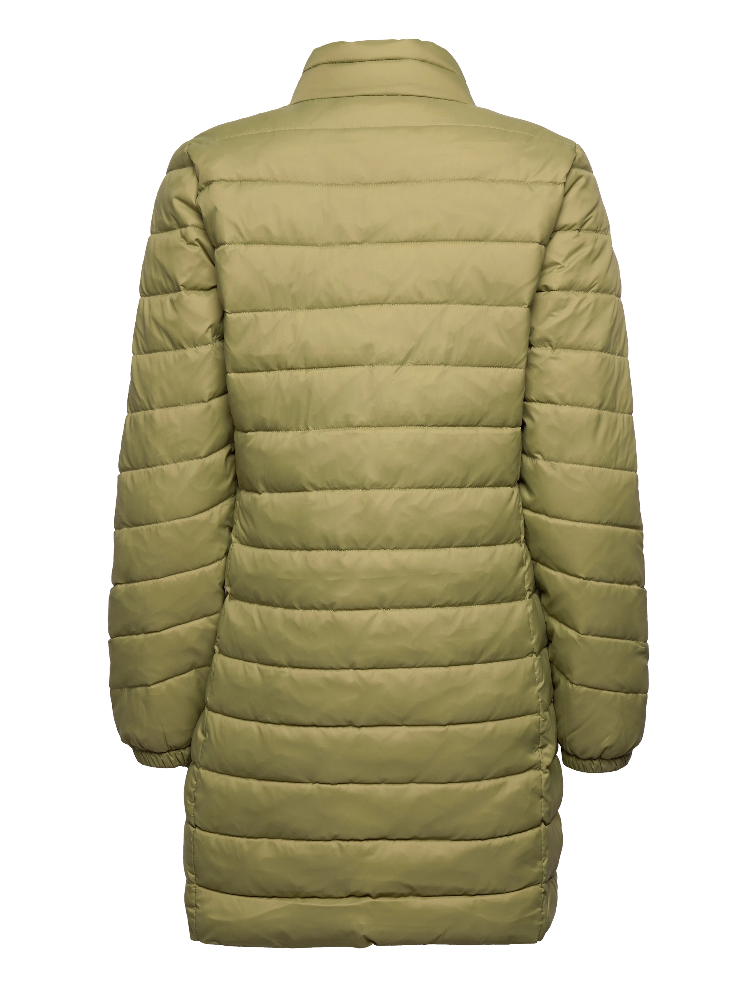 ONLY - ONLNINA QUILTED COAT OTW - sulejoped ja voodriga joped - green moss - 1