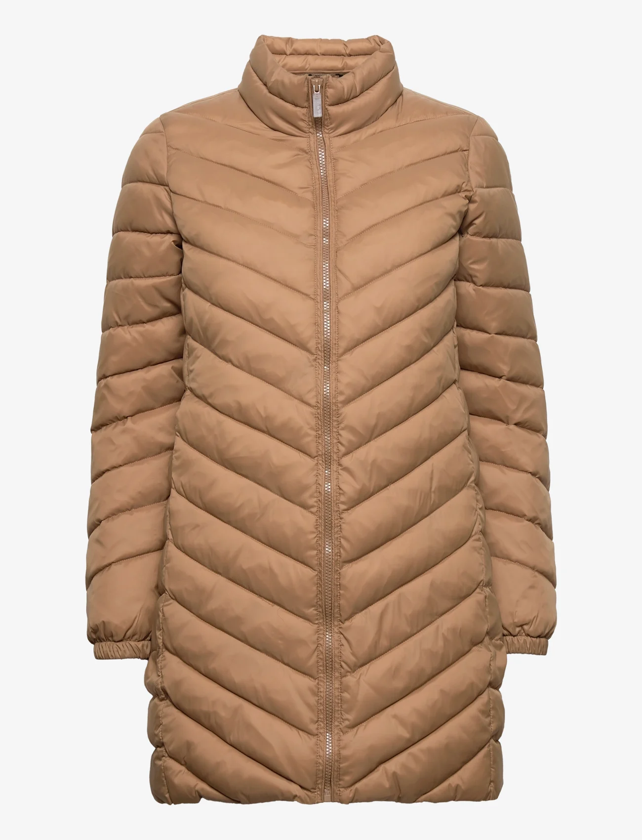 ONLY - ONLNINA QUILTED COAT OTW - talvejoped - toasted coconut - 0