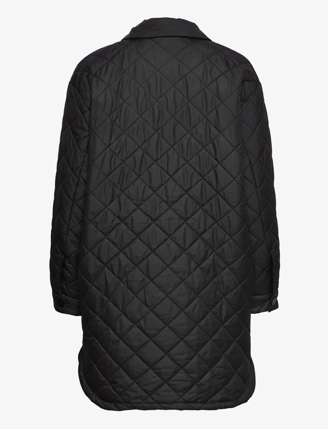 ONLY - ONLTALIA  LONG QUILT SHACKET OTW - winter jackets - black - 1