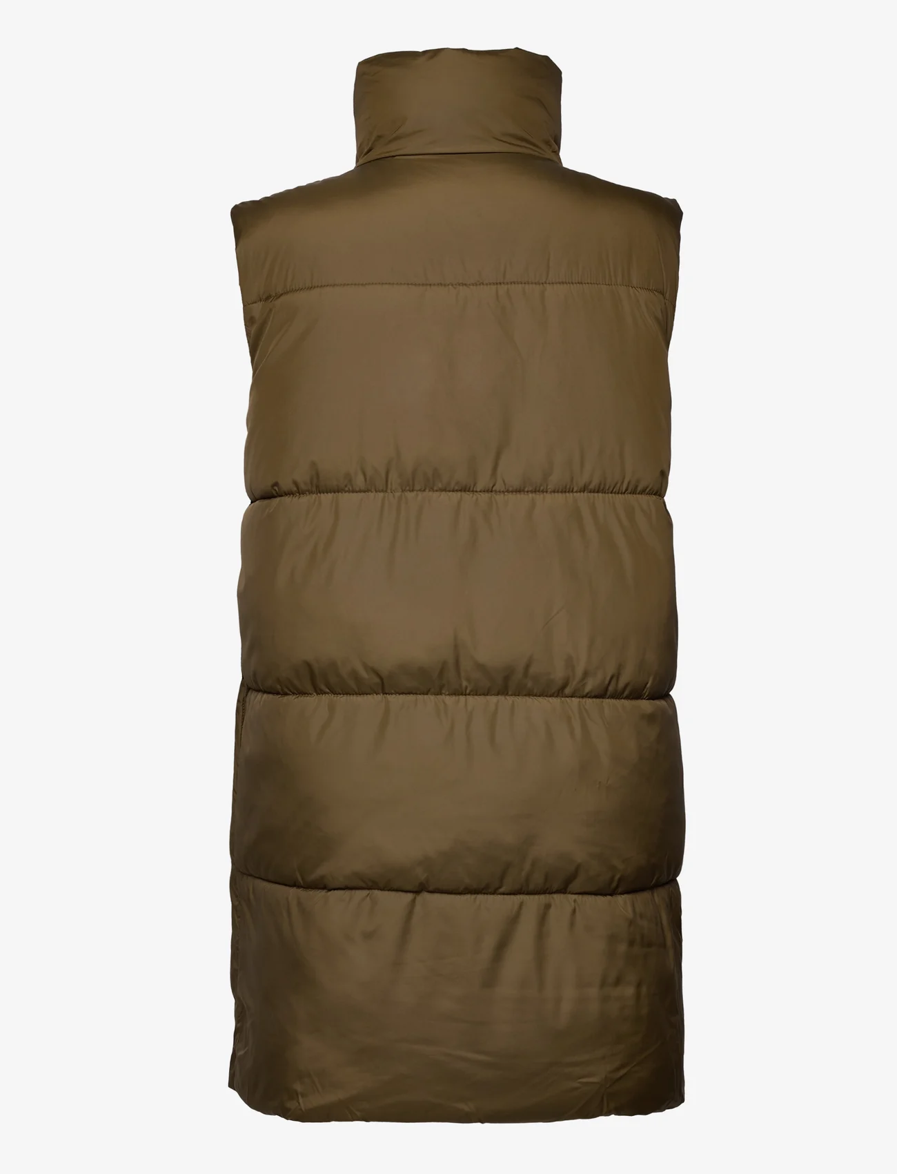ONLY - ONLSYBIL  PUFFER WAISTCOAT OTW - puffer vests - dark olive - 1