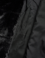 ONLY - ONLMISTY FUR  HOODED JACKET OTW - faux fur - black - 4