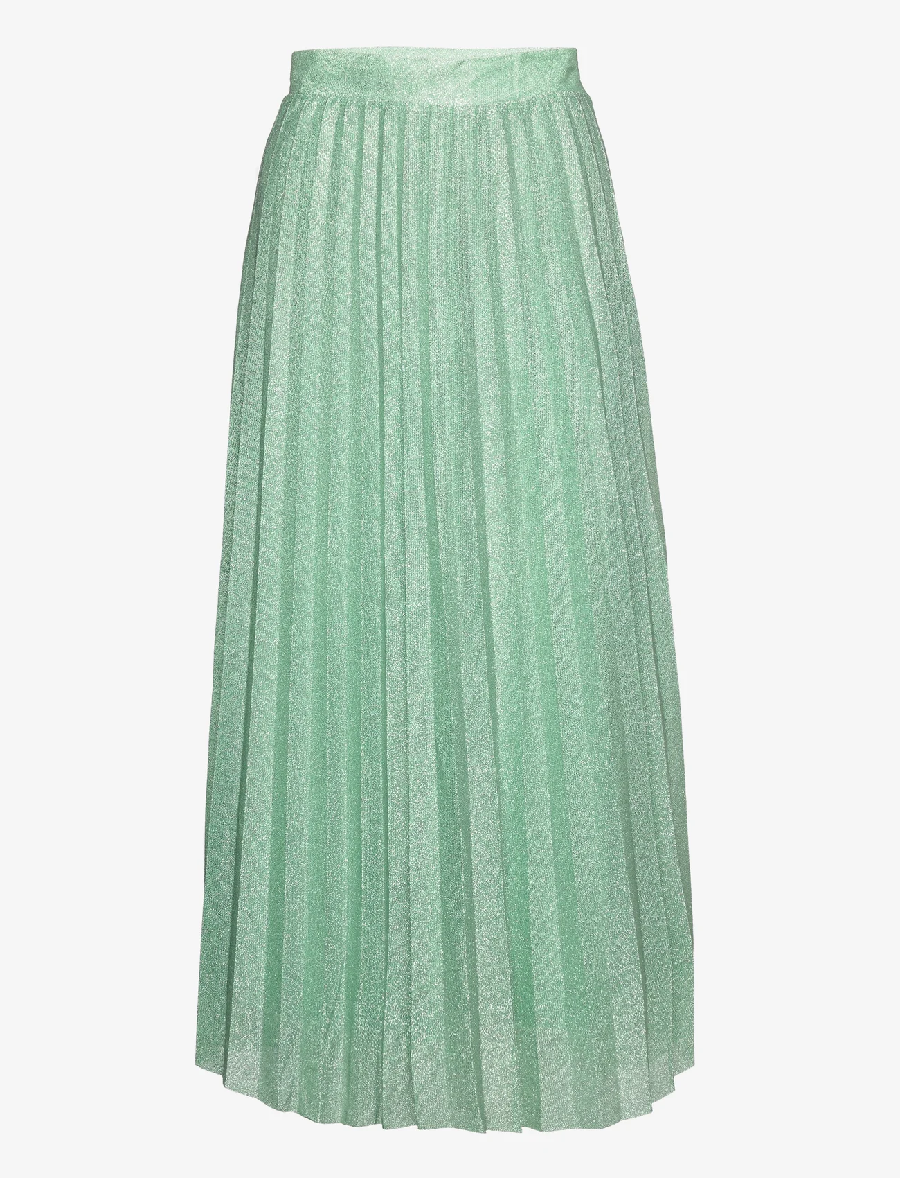 ONLY - ONLDENISA LONG GLITTER SKIRT CS JRS - midi skirts - grayed jade - 0