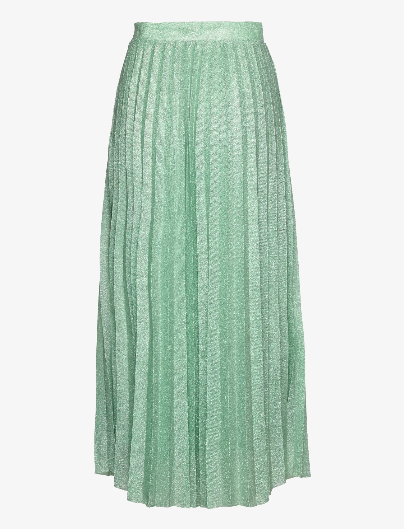 ONLY - ONLDENISA LONG GLITTER SKIRT CS JRS - midi skirts - grayed jade - 1