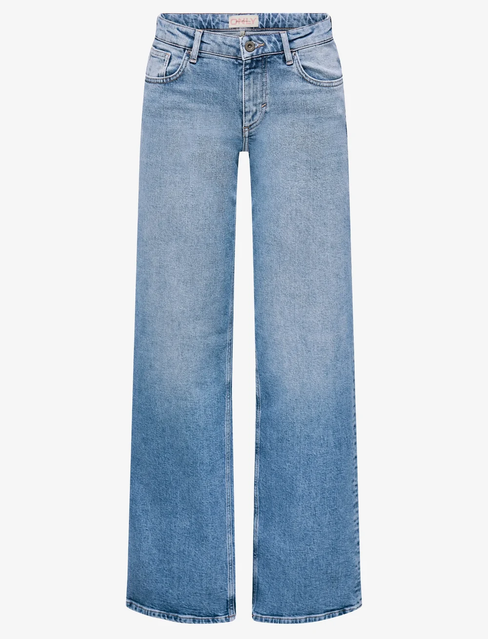 ONLY - ONLJUICY LW WIDE LEG DNM REA365 NOOS - laia säärega teksad - light blue denim - 1