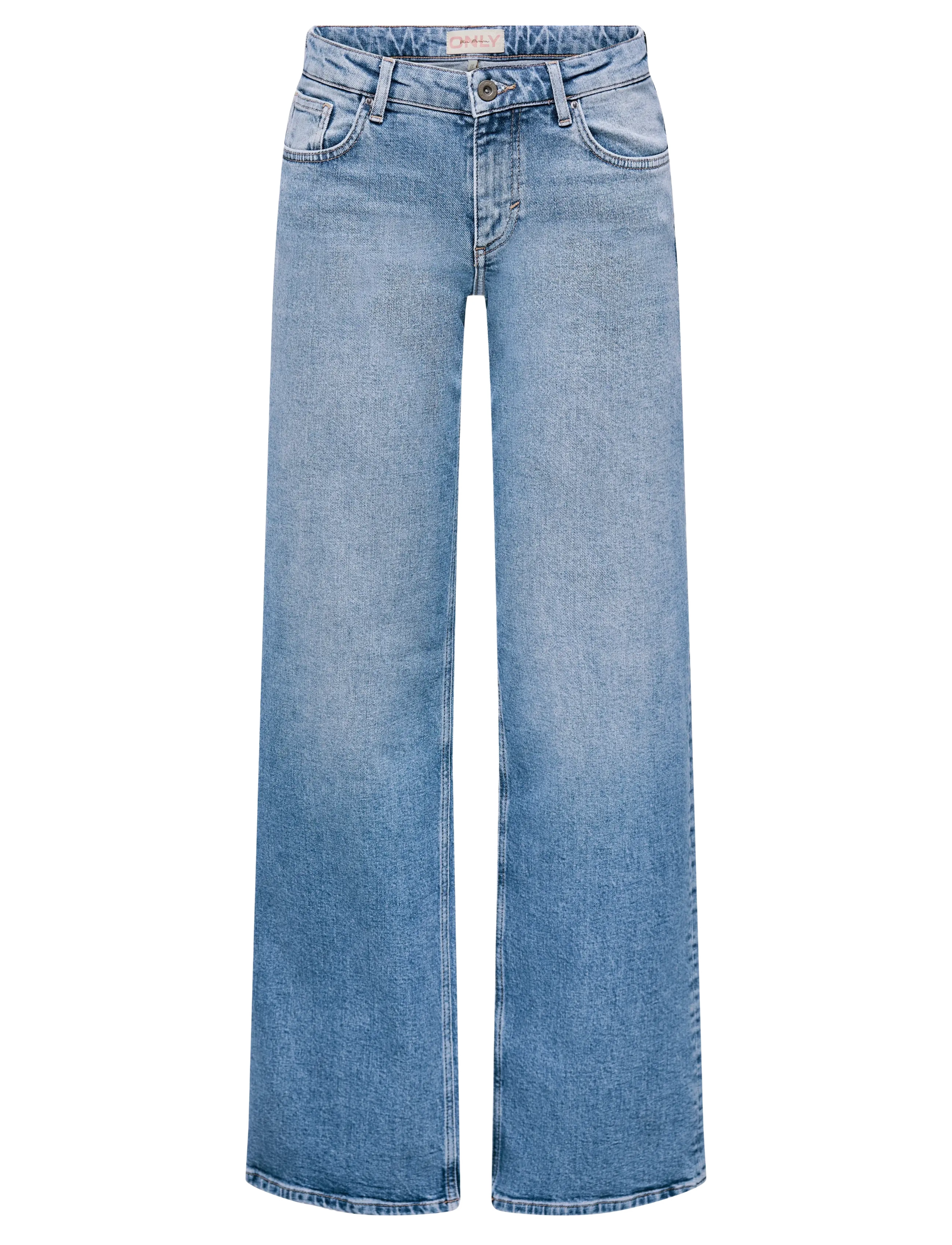 ONLY ONLJUICY LW WIDE LEG DNM REA365 NOOS - Jeans - LIGHT BLUE DENIM / blue