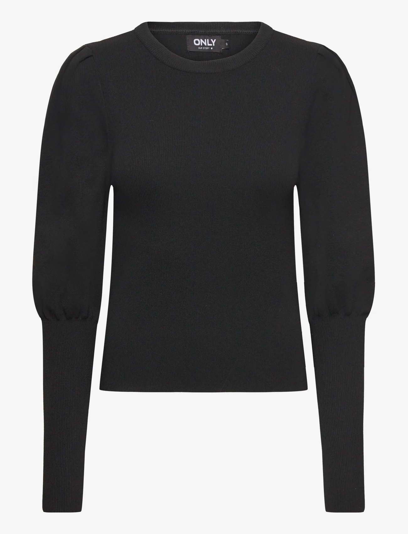 ONLY - ONLMYO LS PUFF EX KNT - strikkegensere - black - 0