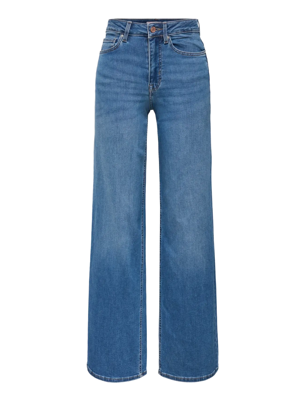 ONLY Onlmadison Blush Hw Wide Dnm Dot372 Noos Blau - Mx34 - Damen