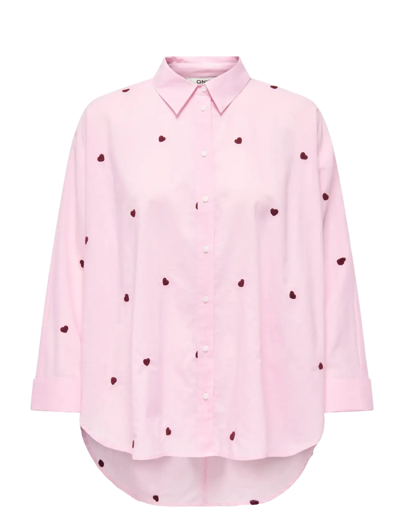ONLY ONLNEW LINA GRACE LS EMB SHIRT NOOS WVN - Transitional Layering - ROSEATE SPOONBILL / pink/rose