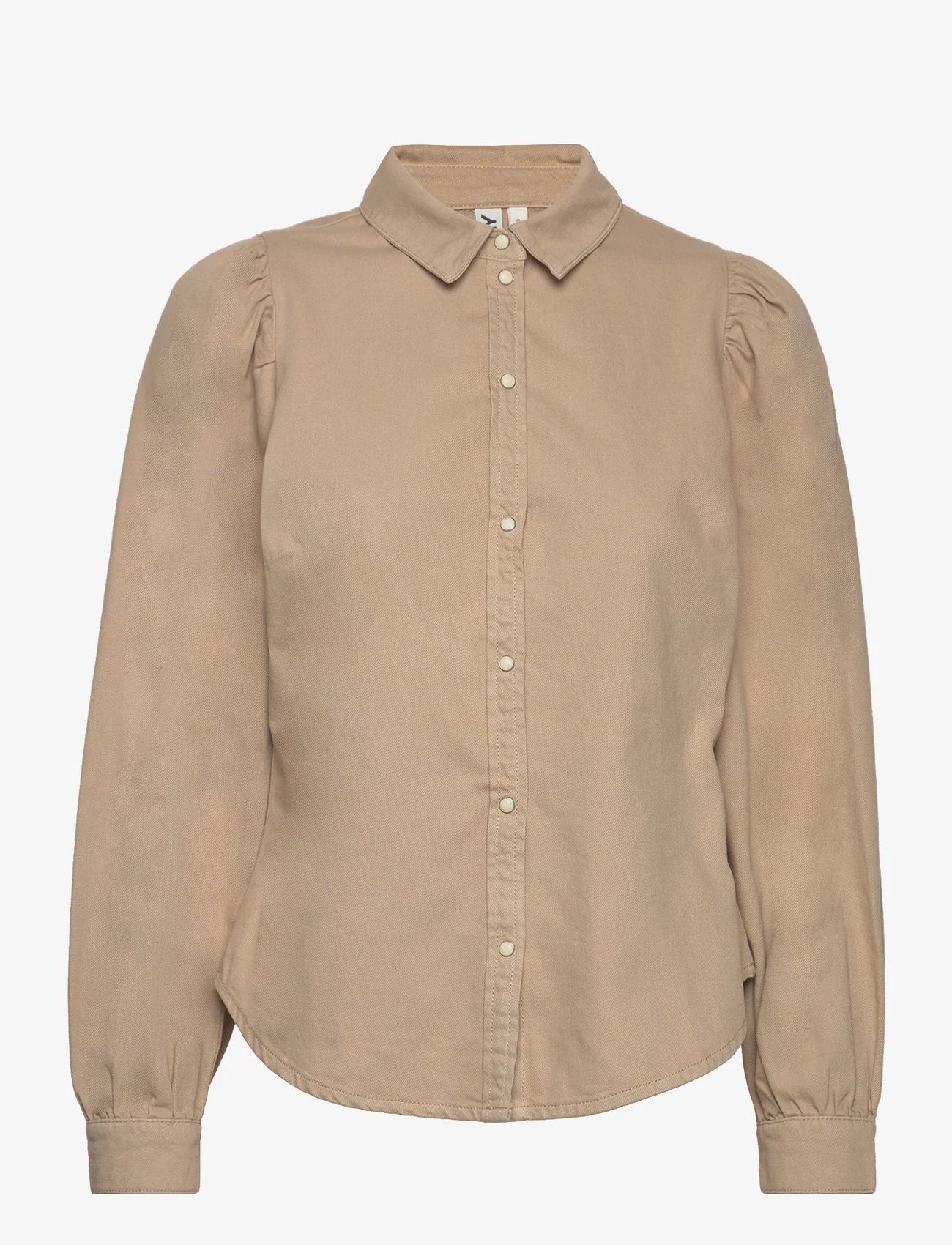 ONLY - ONLROCCO L/S COL SHIRT PNT - oxford tan - 0