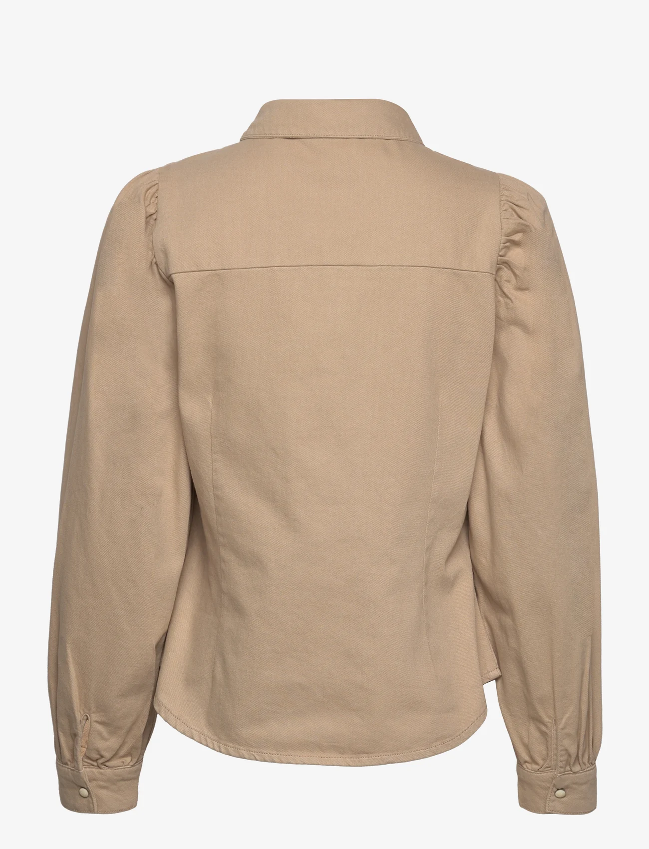 ONLY - ONLROCCO L/S COL SHIRT PNT - oxford tan - 1