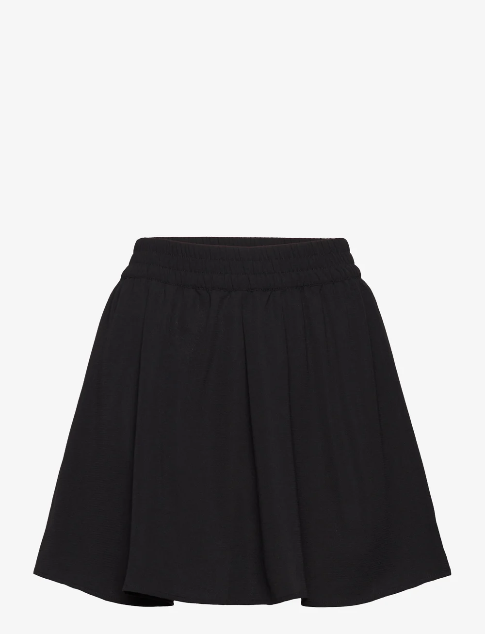 Black flowy top mini skirt
