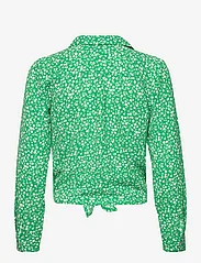 ONLY - ONLNOVA LUX L/S KNOT SHIRT AOP PTM - overhemden met lange mouwen - fern green - 1