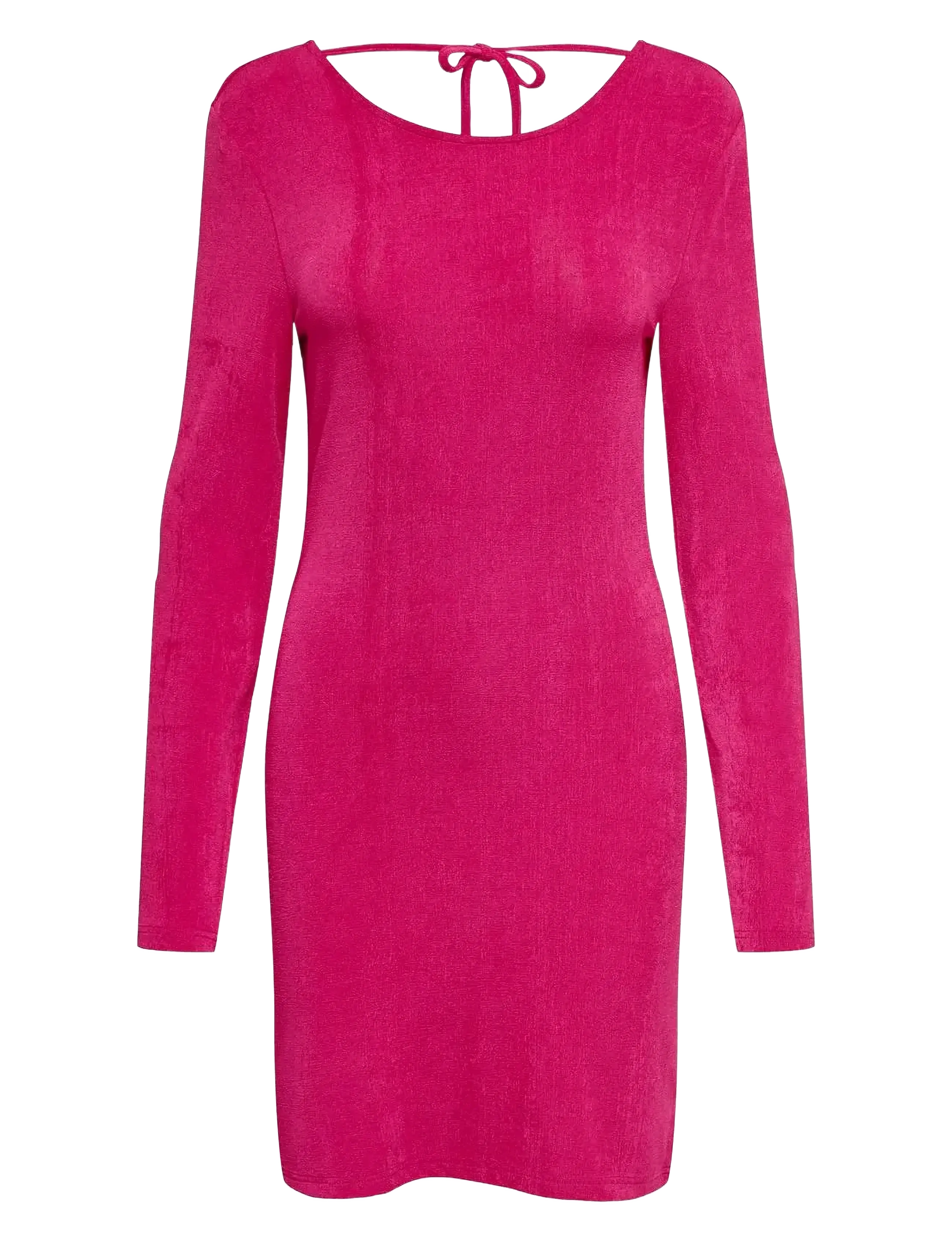 ONLY ONLASSY L/S BODY OPEN BACK DRESS CS JRS - Kleider - LOVE POTION / pink/rose