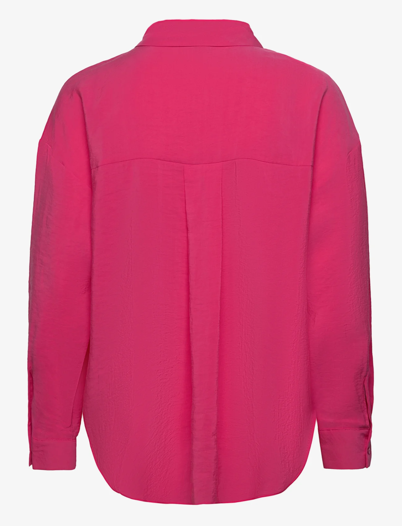 ONLY - ONLIRIS L/S MODAL SHIRT  WVN - langermede skjorter - pink flamb - 1