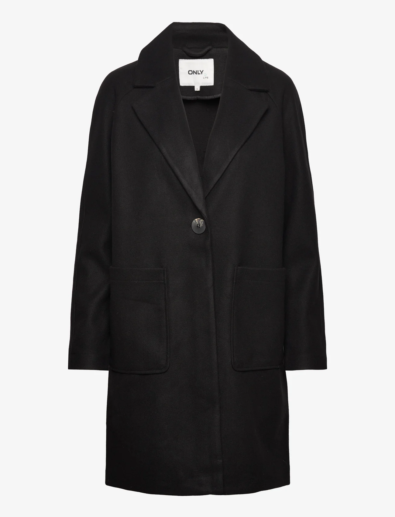 ONLY - ONLNEWVICTORIA LIFE  COAT OTW NOOS - winter coats - black - 0
