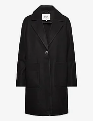 ONLY - ONLNEWVICTORIA LIFE  COAT OTW NOOS - winter coats - black - 0