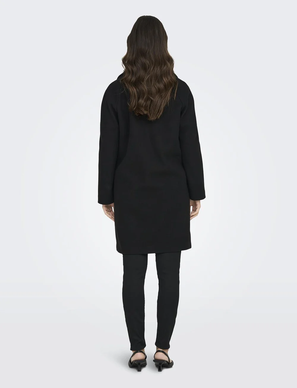 ONLY - ONLNEWVICTORIA LIFE COAT OTW NOOS - mäntel - black - 3