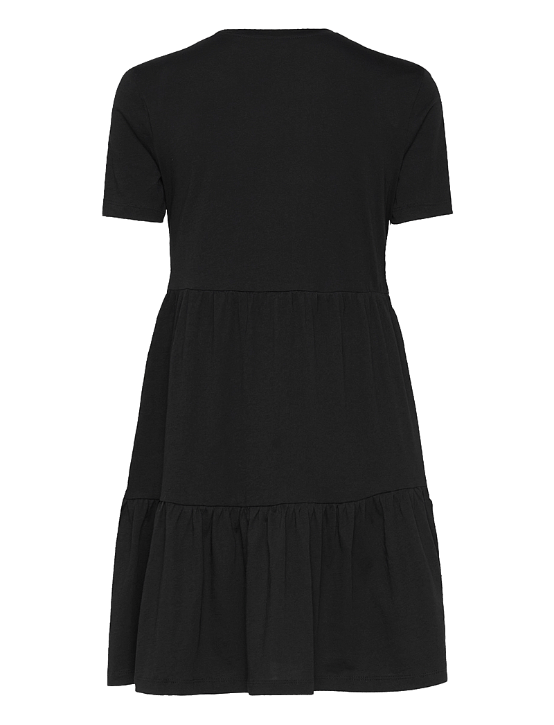 ONLY - ONLMAY LIFE S/S PEPLUM DRESS BOX JRS - robes d'été - black - 2