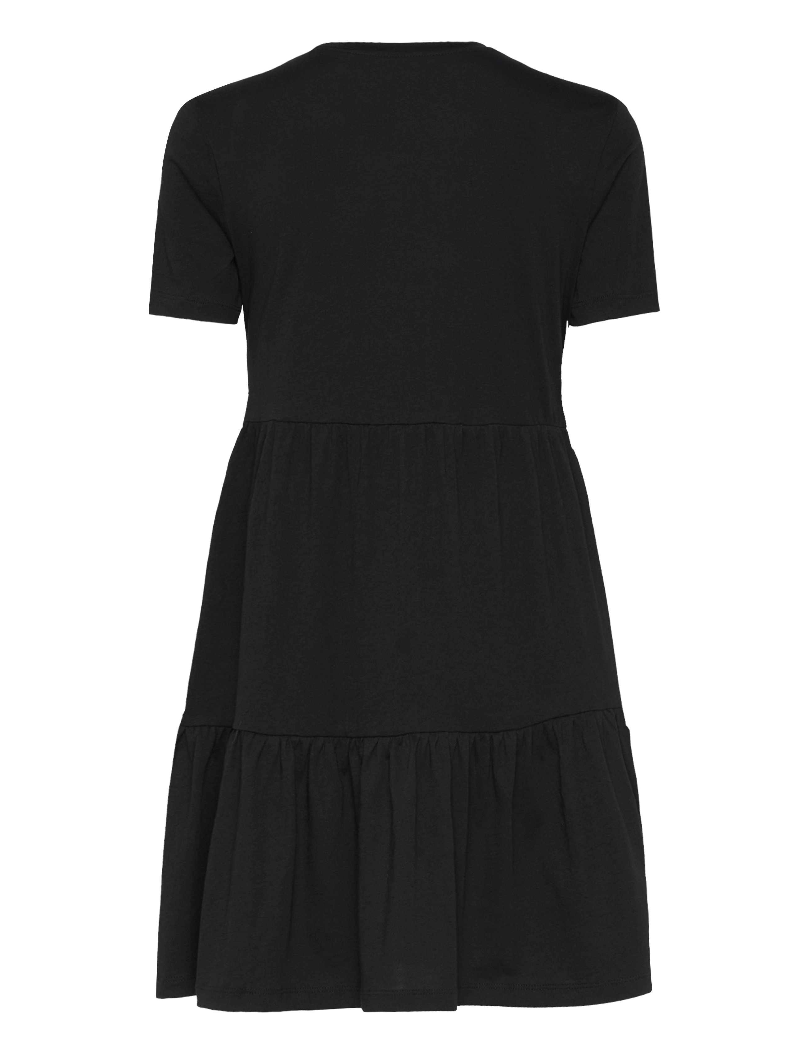 ONLY - ONLMAY LIFE S/S PEPLUM DRESS BOX JRS - robes d'été - black - 2