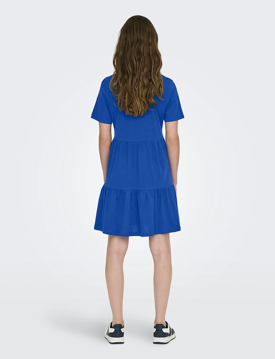 ONLY - ONLMAY LIFE S/S PEPLUM DRESS BOX JRS - robes d'été - dazzling blue - 3