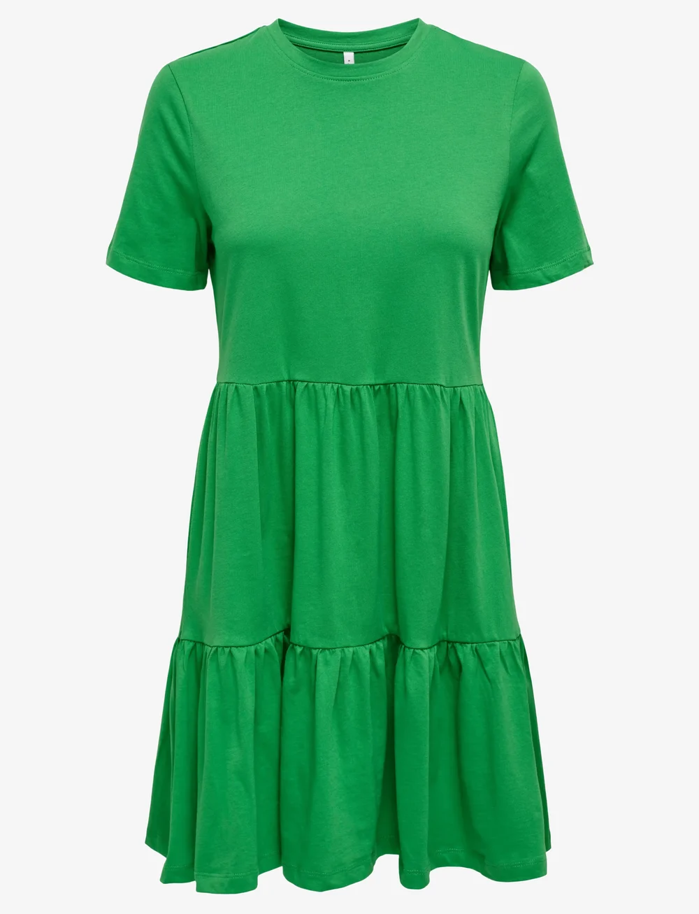 ONLY - ONLMAY LIFE S/S PEPLUM DRESS BOX JRS - sommerkjoler - green bee - 1