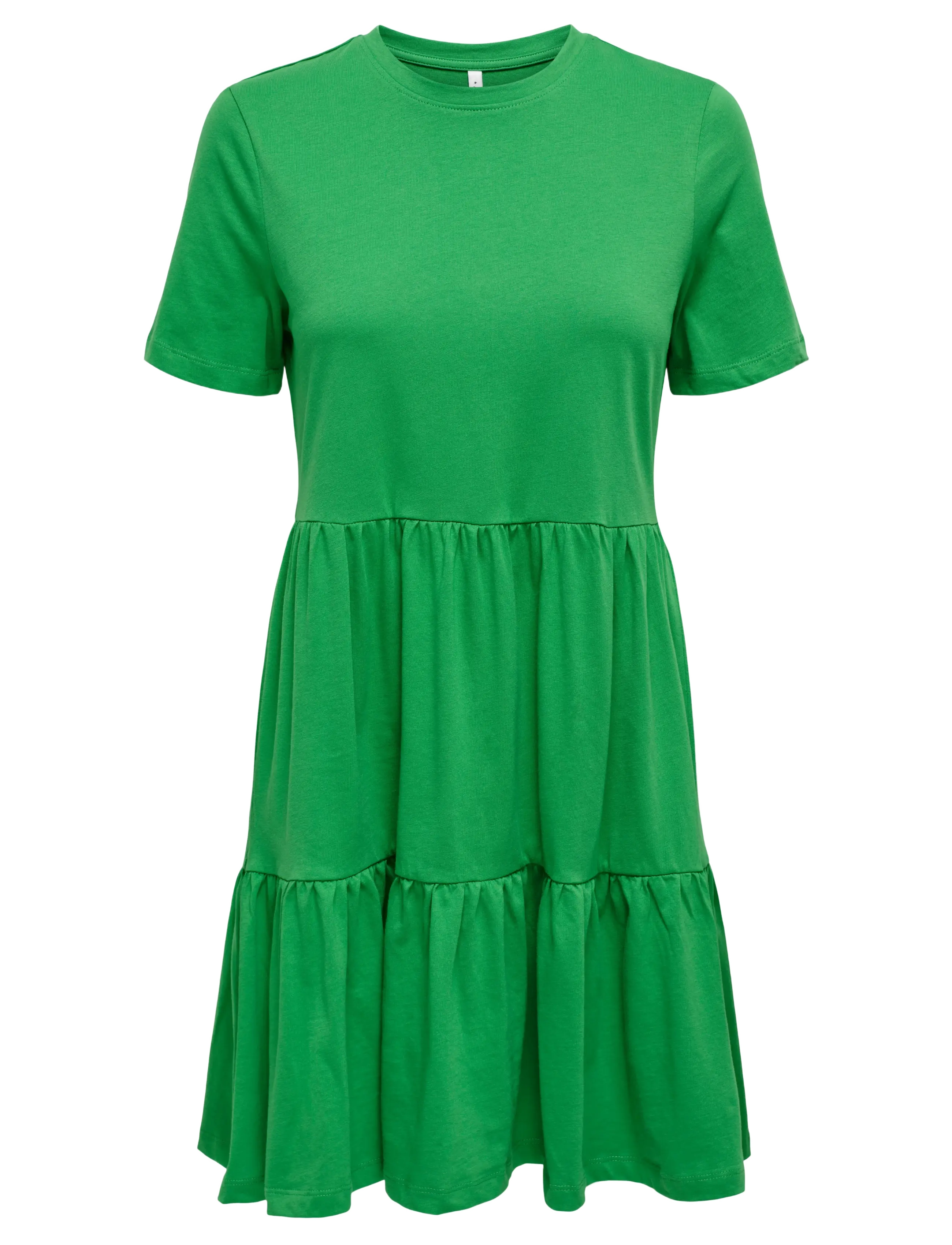 ONLY - ONLMAY LIFE S/S PEPLUM DRESS BOX JRS - sommerkjoler - green bee - 1