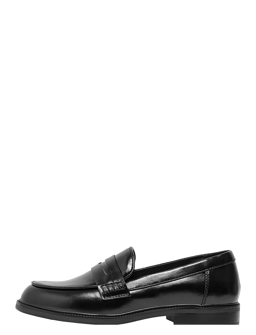 ONLY - ONLLUX-1 PU LOAFER NOOS - mode trends - black - 0