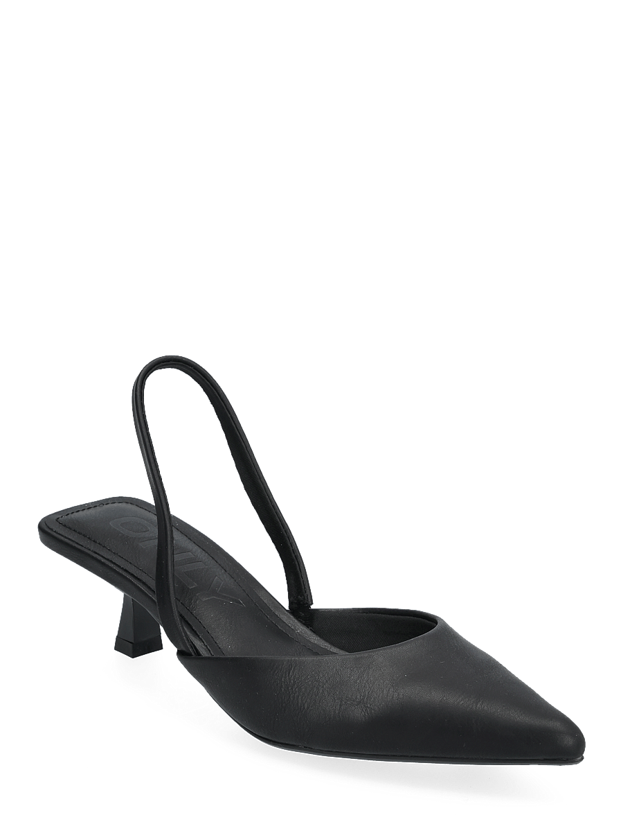 ONLY - ONLCOCO-4 PU SLINGBACK - NOOS - slingbacks mit absatz - black - 0