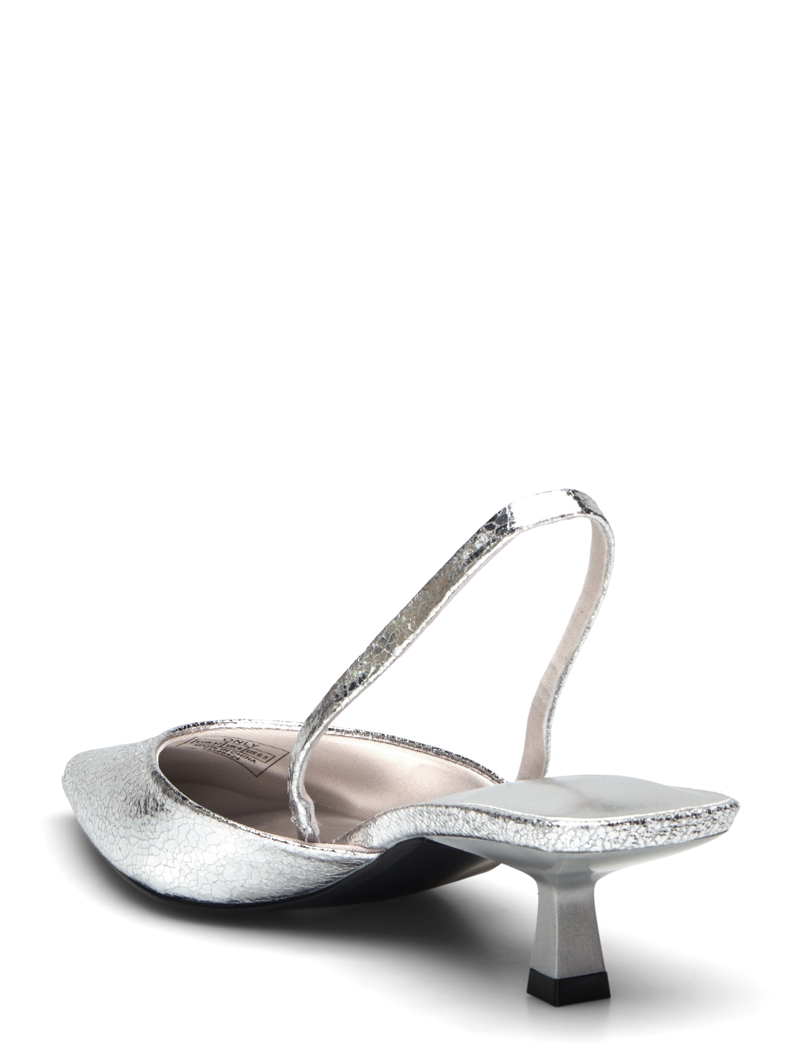 ONLY - ONLCOCO-4  PU SLINGBACK - NOOS - die niedrigsten preise - silver - 2