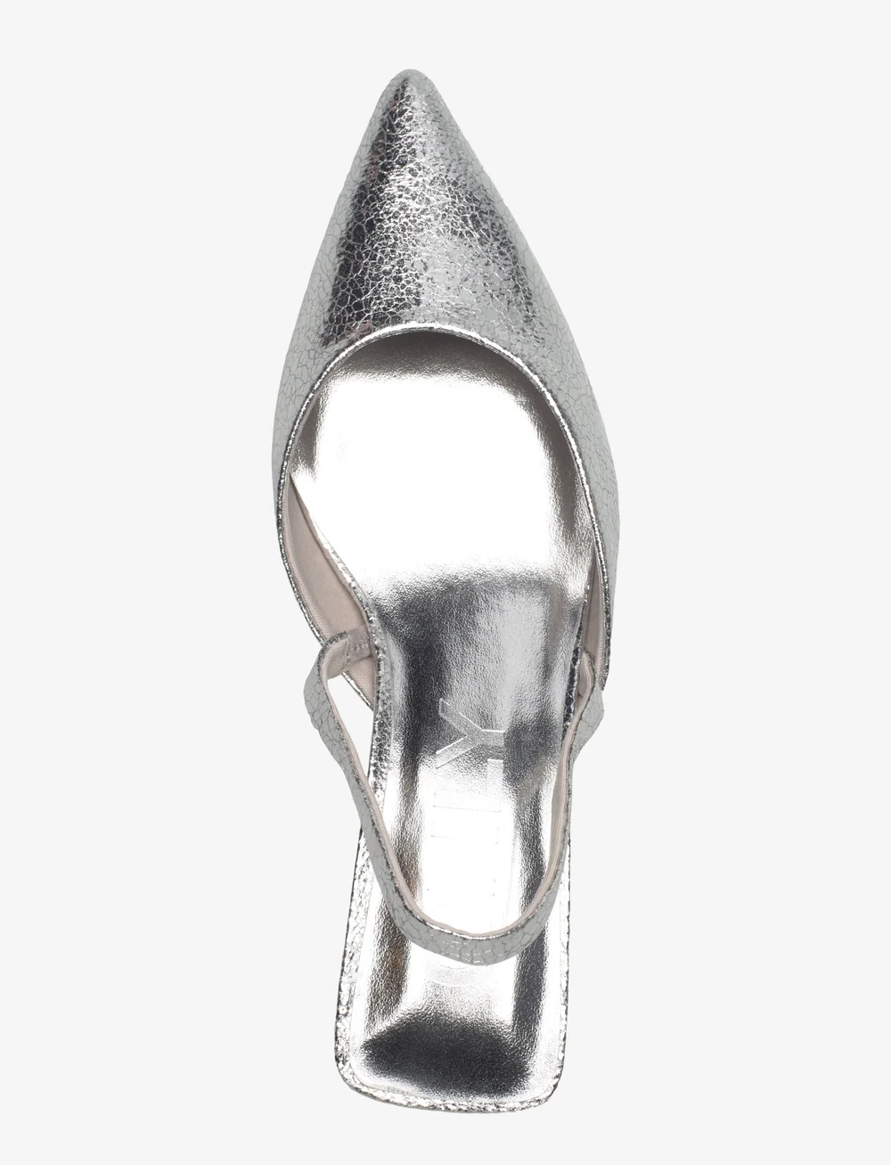 ONLY - ONLCOCO-4 PU SLINGBACK - NOOS - slingbacks med hæle - silver - 3