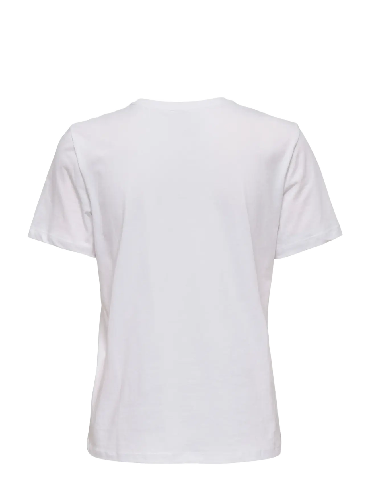 ONLY - ONLKETTY S/S O-NECK TOP JRS NOOS - bright white - 2