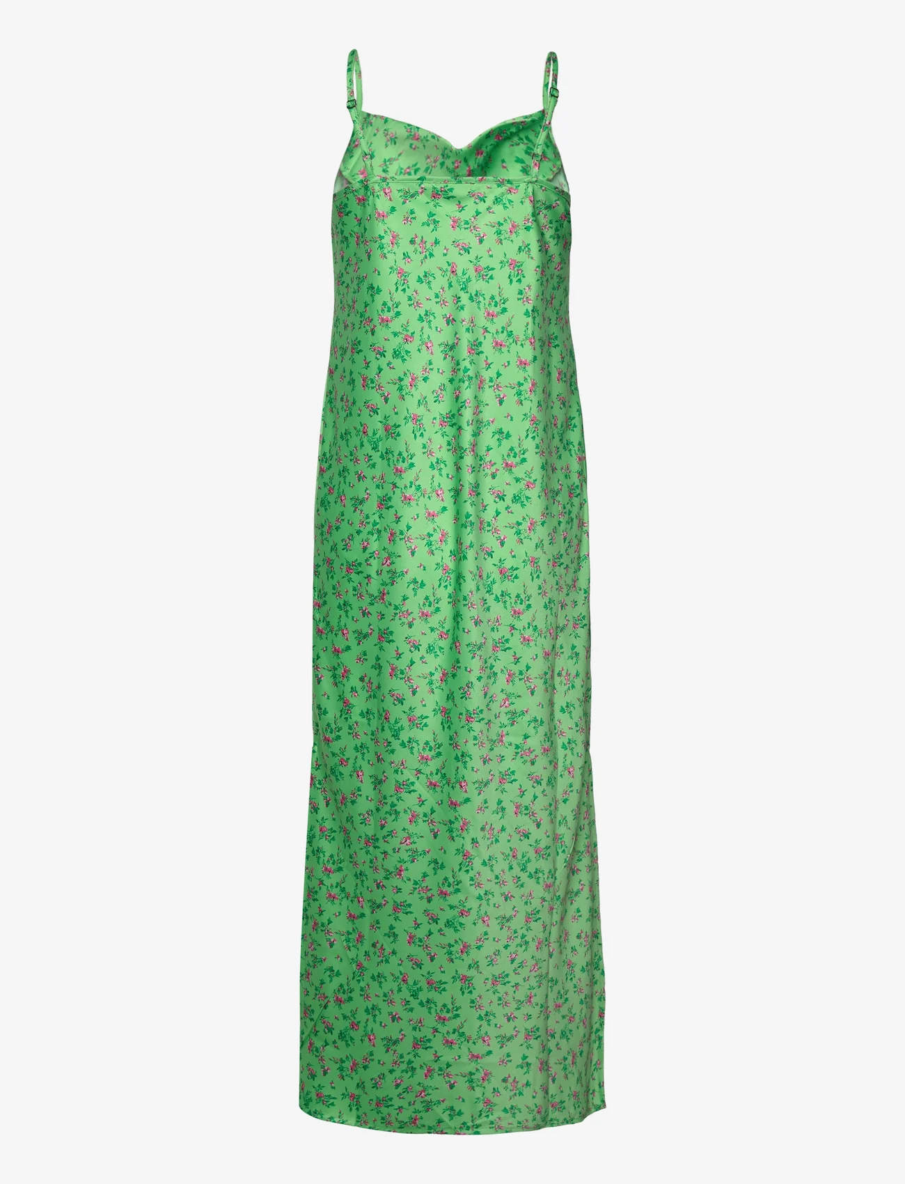 ONLY - ONLJANE SINGLET MIDI DRESS PTM - slip dresses - summer green - 1