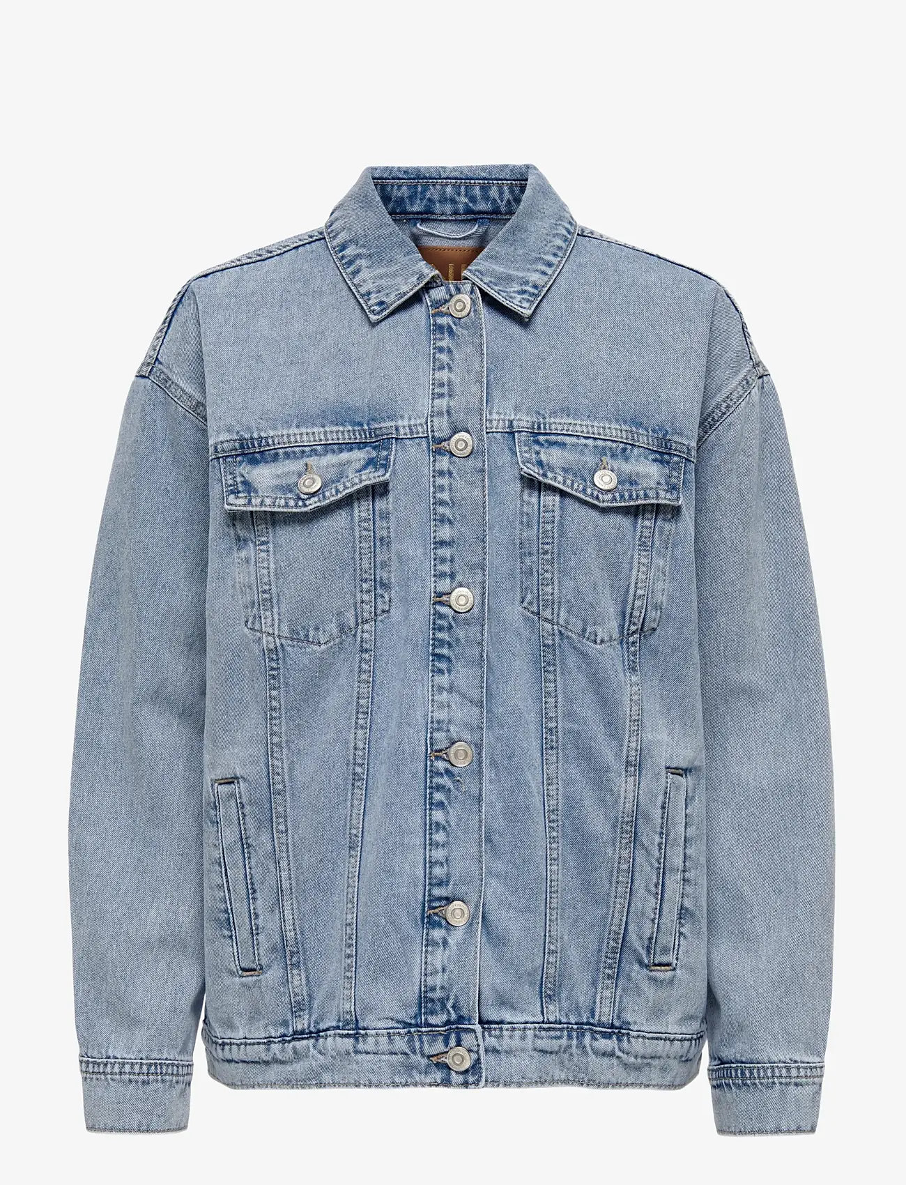 ONLY - ONLOCEAN L/S OVERSIZE JKT DNM NOOS - kevadjoped - light blue denim - 1