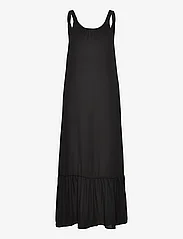 ONLY - ONLALMA LIFE POLY NOEMI LONG DRESS SOLID - maxi dresses - black - 0