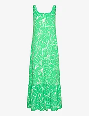 ONLY - ONLALMA LIFE POLY NOEMI LONG DRESS AOP - vasarinės suknelės - island green - 0