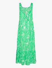 ONLY - ONLALMA LIFE POLY NOEMI LONG DRESS AOP - vasarinės suknelės - island green - 1