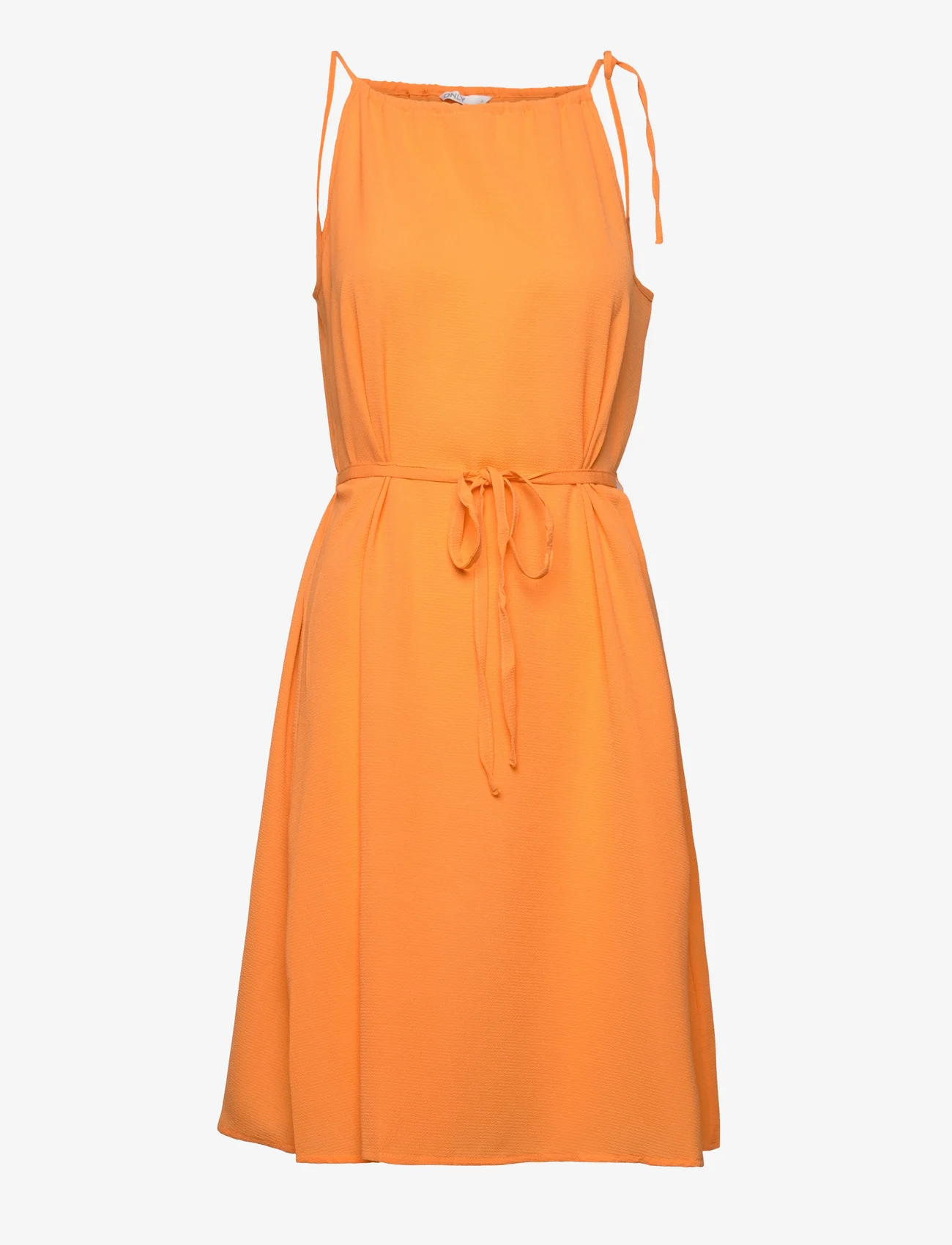 ONLY - ONLNOVA LUX JESS DRESS SOLID PTM - mažiausios kainos - orange peel - 0