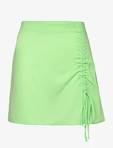 ONLNOVA LUX MAY RUCHING SKIRT SOLID PTM, ONLY