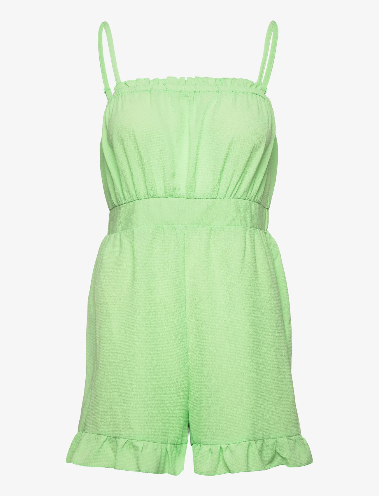 ONLY - ONLNOVA LUX STRAP MEG PLAYSUIT SOLID PTM - lowest prices - summer green - 0