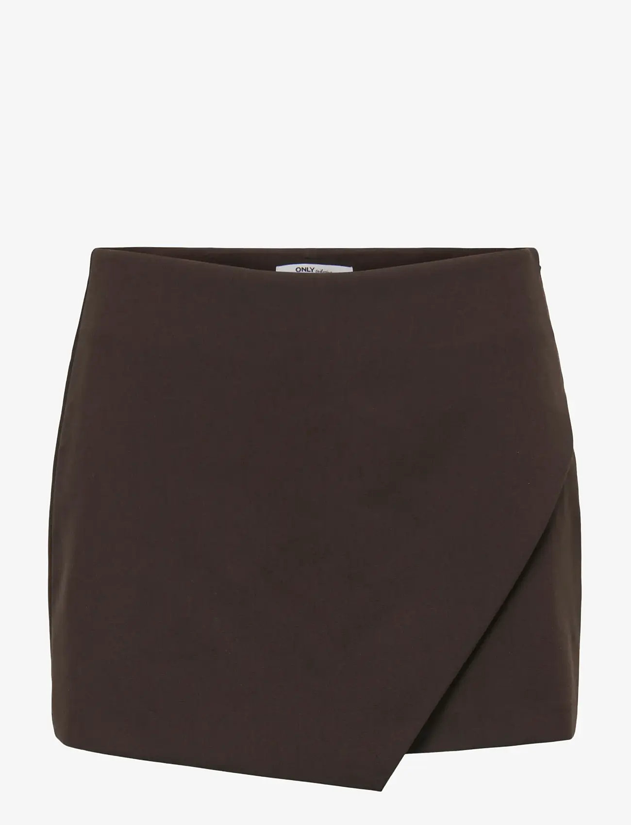 ONLY - ONLMIST-YASMINE WRAP SKORT TLR NOOS - laveste priser - chocolate torte - 0