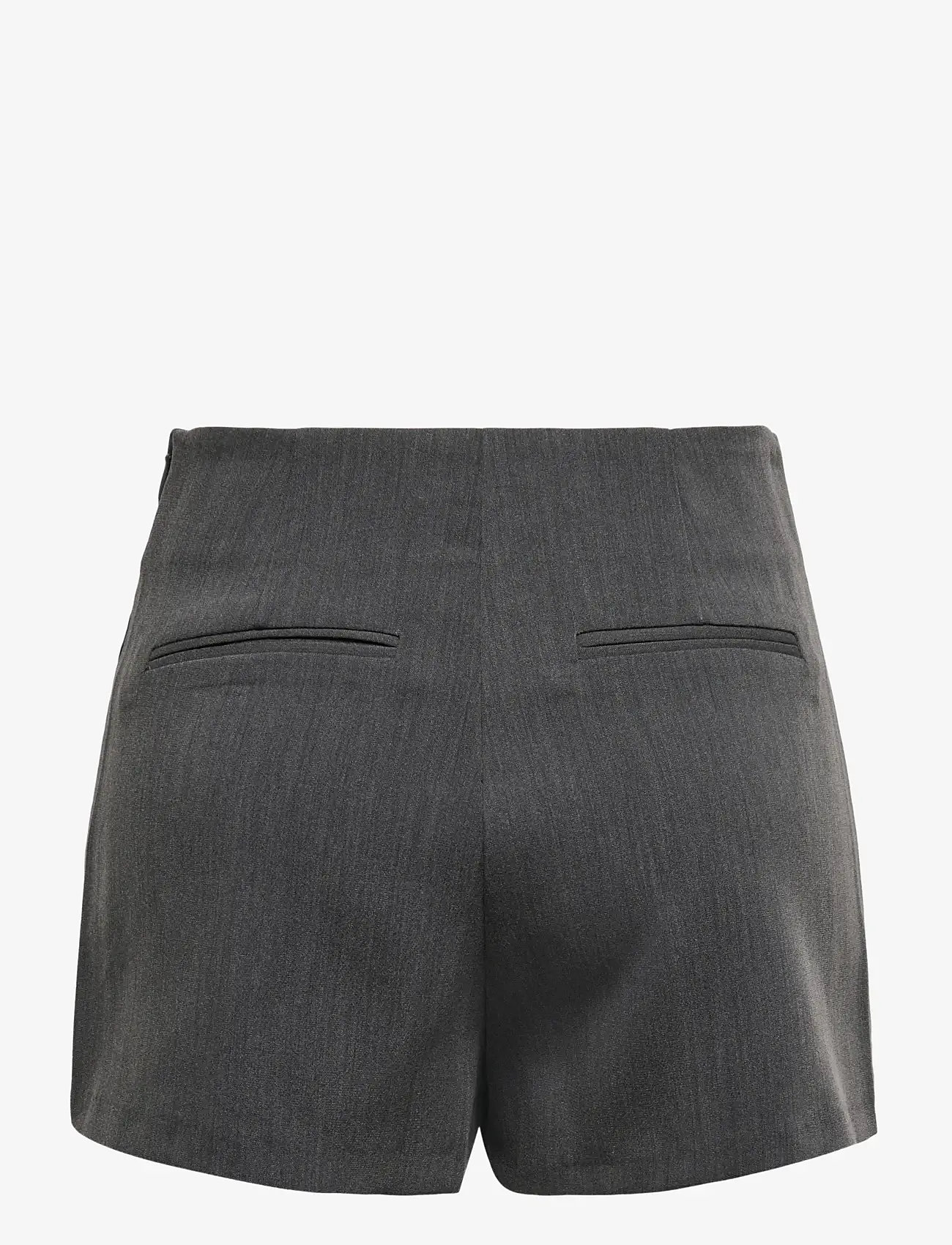 ONLY - ONLMIST-YASMINE WRAP SKORT TLR NOOS - dark grey melange - 2