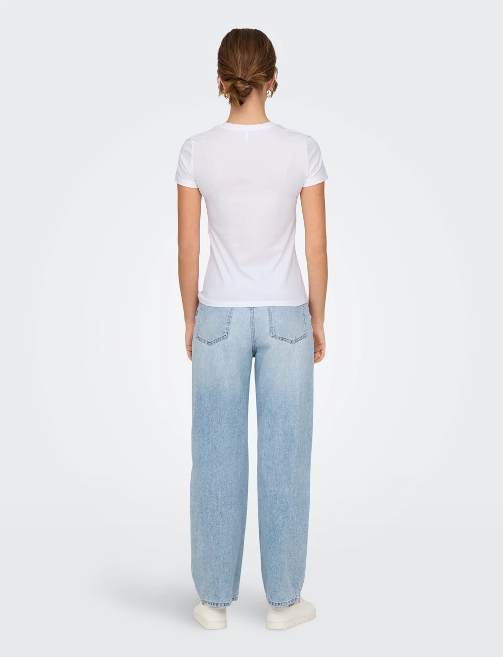 ONLY - ONLVIBE LIFE S/S GLASSES TOP BOX JRS - t-shirts - bright white - 3