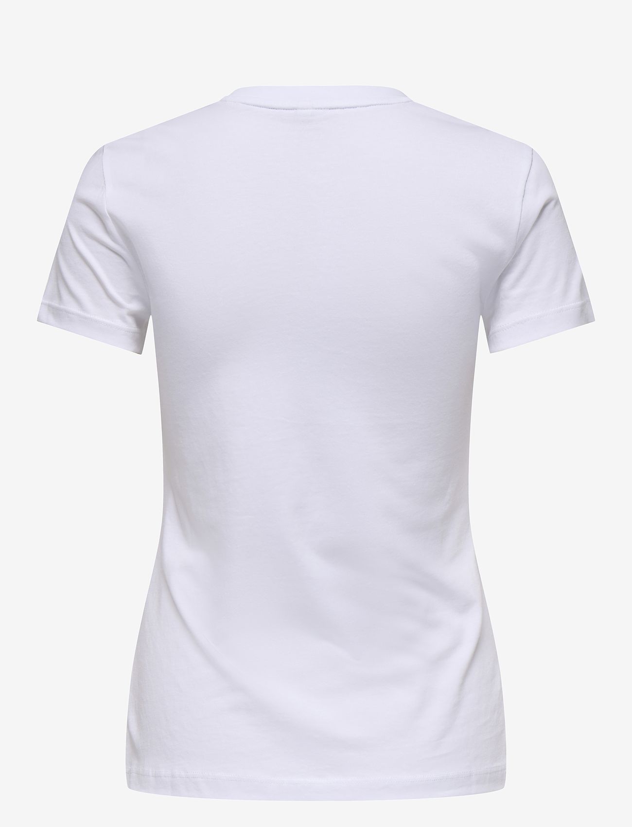 ONLY - ONLVIBE LIFE S/S GLASSES TOP BOX JRS - t-shirts - bright white - 2