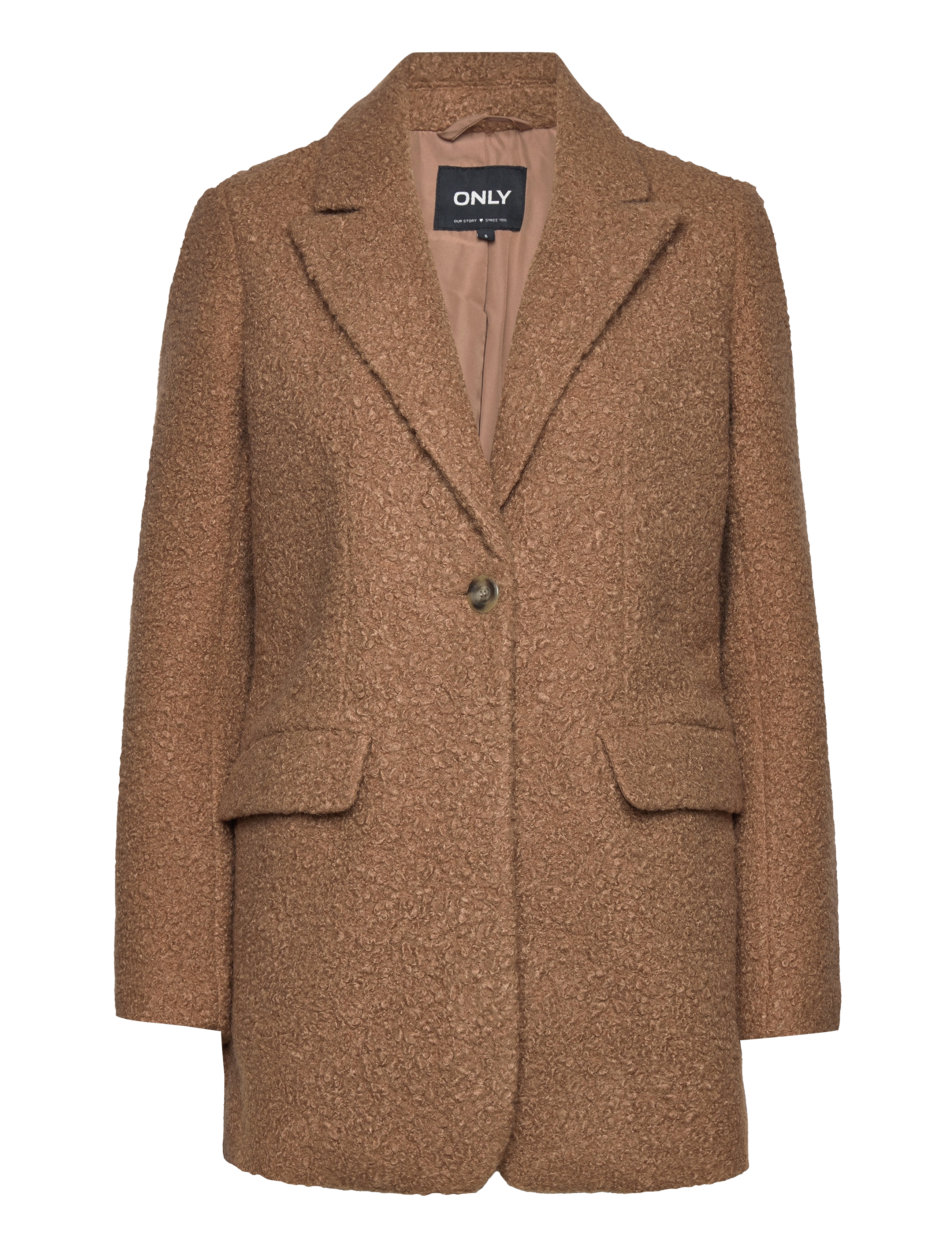 ONLY ONLPIPER BOSTON BLAZER CC OTW - Apģērbi - OTTER / brown