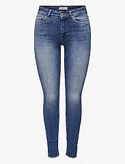 ONLY - ONLBLUSH MID SK ANK RW DNM REA1319 NOOS - skinny jeans - medium blue denim - 0