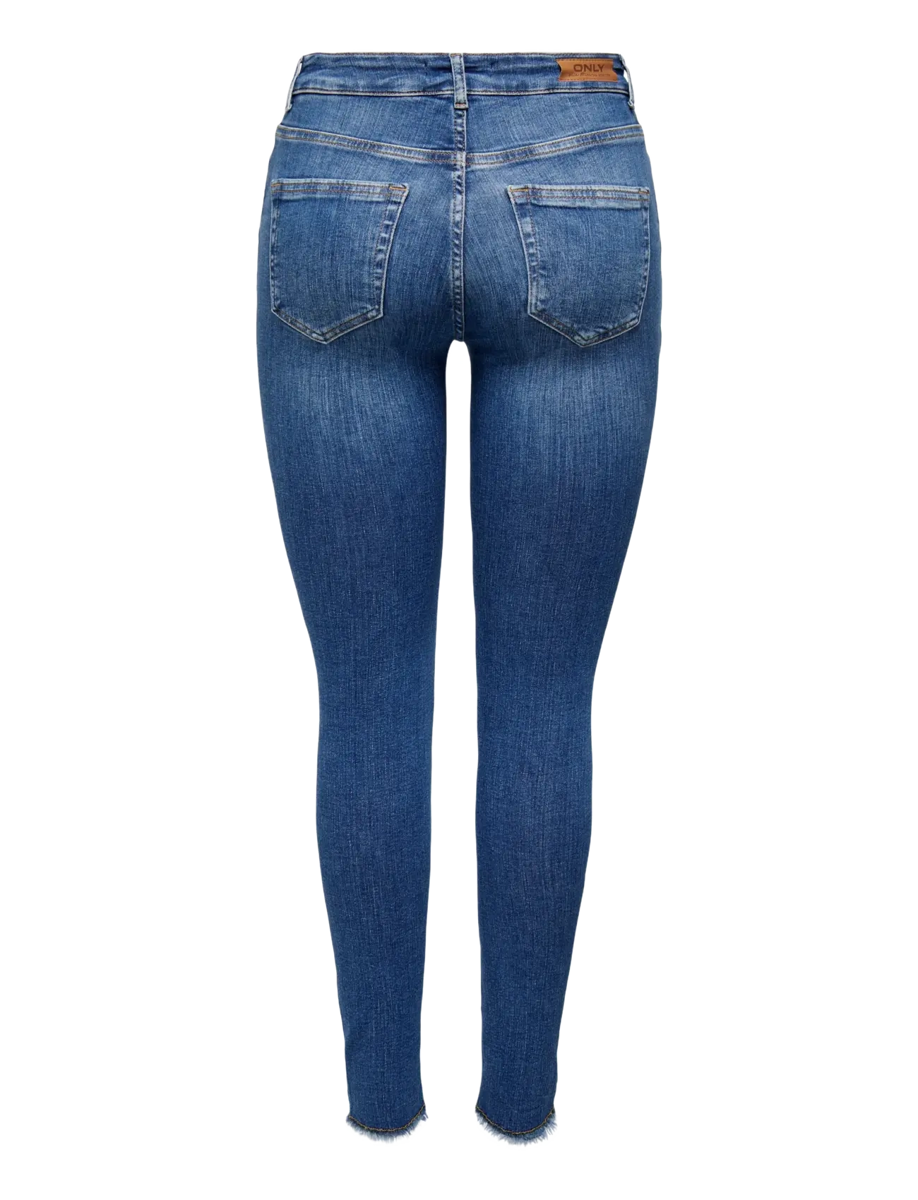ONLY - ONLBLUSH MID SK ANK RW DNM REA1319 NOOS - skinny jeans - medium blue denim - 2