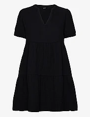 ONLY - ONLNORA S/S LOOSE DRESS PTM - alhaisimmat hinnat - black - 0